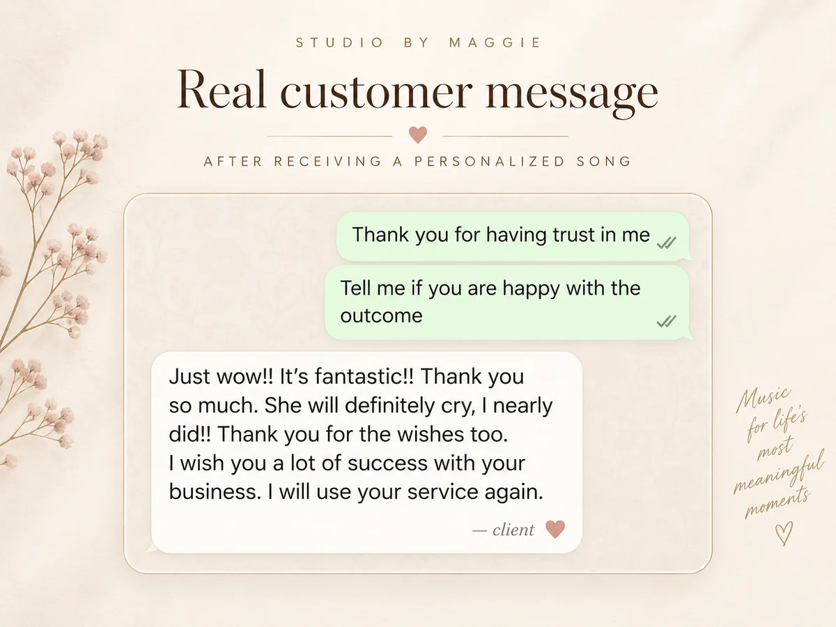 Το πραγματικό μήνυμα του Νίκου στο WhatsApp μετά την παραλαβή του τραγουδιού του